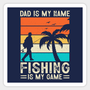 Fishing Lover Dad Magnet